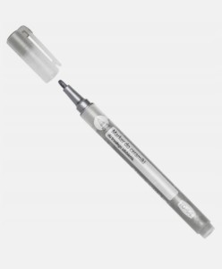 Marker do ceramiki srebrny - Toma 