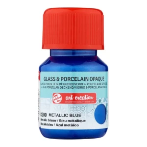 Farba do szkła i ceramiki 30 ml - metallic blue
