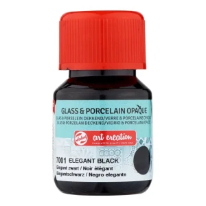 Farba do szkła i ceramiki 30 ml - elegant black