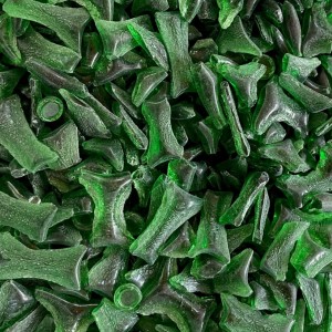 Granulat szklany  butelkowa zieleń (25) - 250 g 