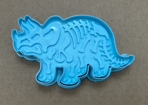 Wykrojnik - triceratops